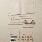 Kit di borse Tessora Luise con dettagli eleganti, mostra le borse in pelle di alta qualità e design raffinato.